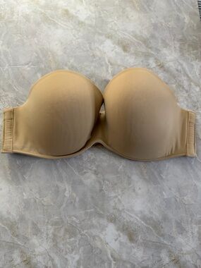 Cacique 38D Nude Smooth Boost Strapless Bra